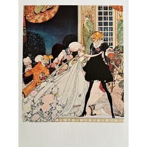 Don’t Drink, 12 Dancing Princesses, Party Scene, Man And Woman, Art Nouveau, Kay